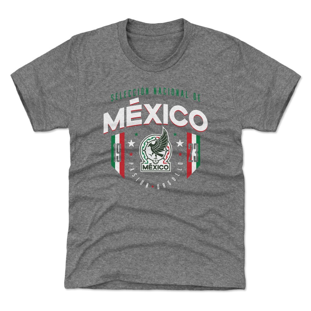 Explore mexico national team 500 level youth 1923 t-shirt – gray – England World Cup Kits and Jerseys
