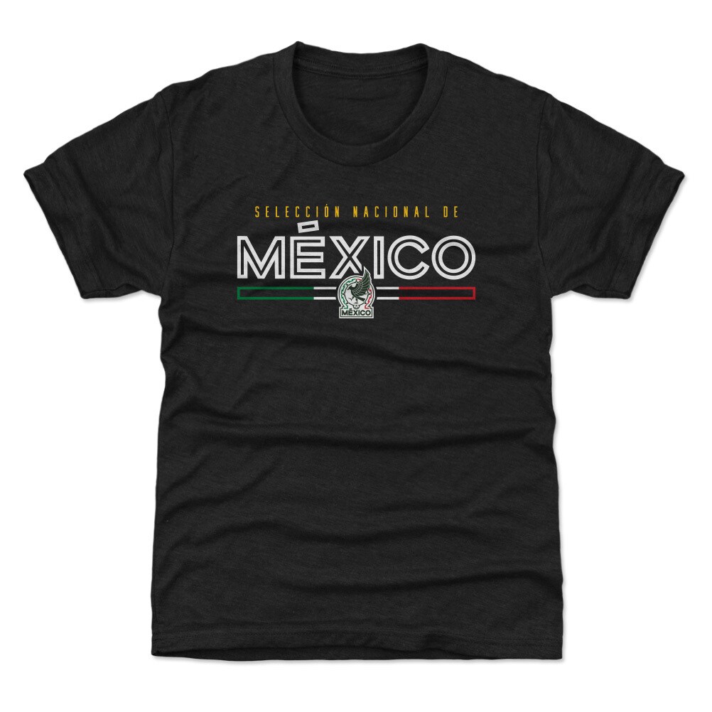 Explore mexico national team 500 level youth inline tri-blend t-shirt – black – England World Cup Kits and Jerseys