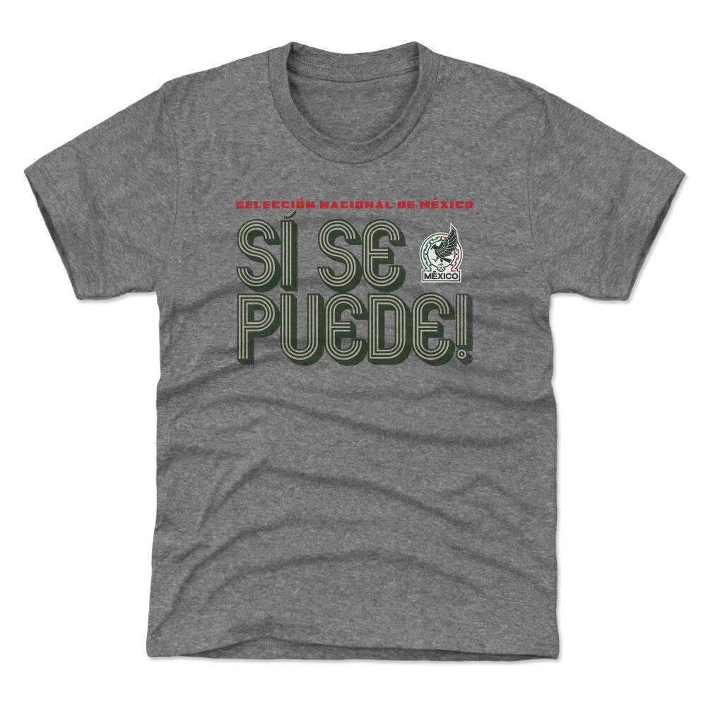 Explore mexico national team 500 level youth si se puede inline bold t-shirt – gray – England World Cup Kits and Jerseys