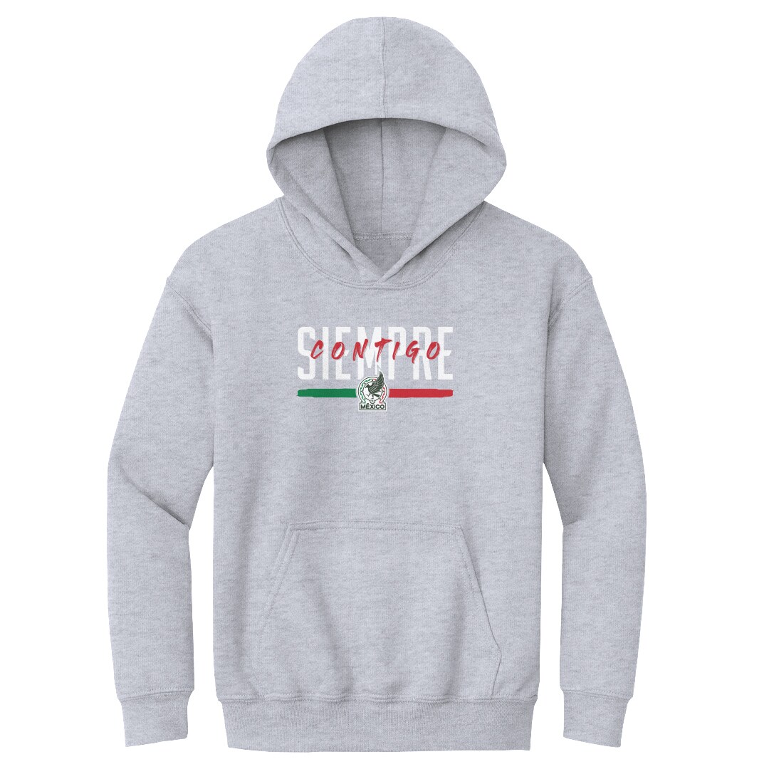 Explore mexico national team 500 level youth siempre contigo pullover hoodie – gray – England World Cup Kits and Jerseys