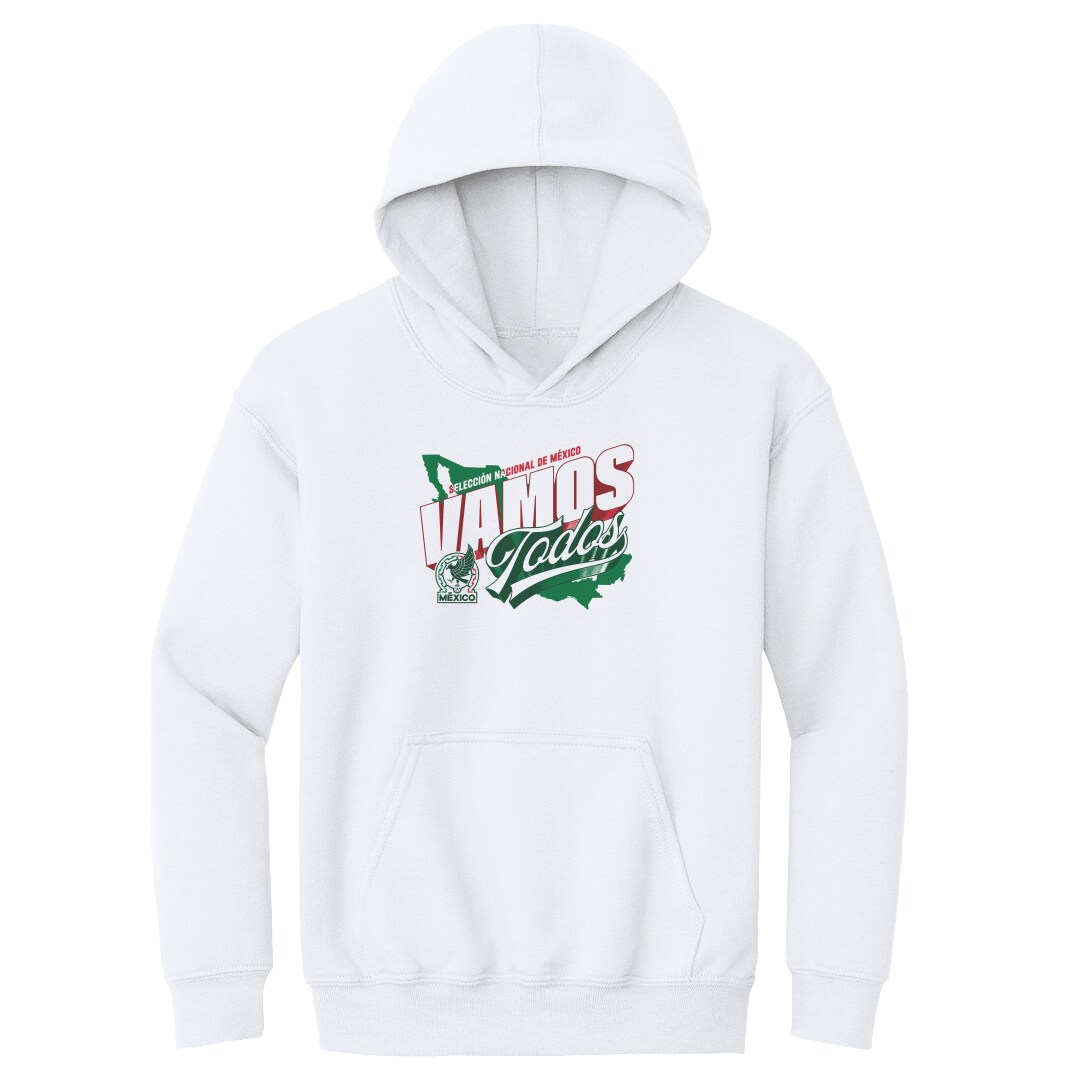 Explore mexico national team 500 level youth vamos todos country pullover hoodie – white – England World Cup Kits and Jerseys
