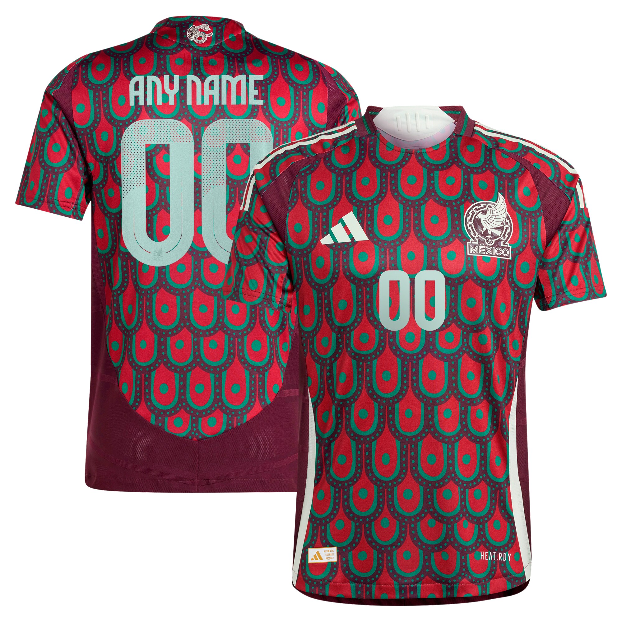 Explore mexico national team adidas 2024 home authentic custom jersey – burgundy – England World Cup Kits and Jerseys