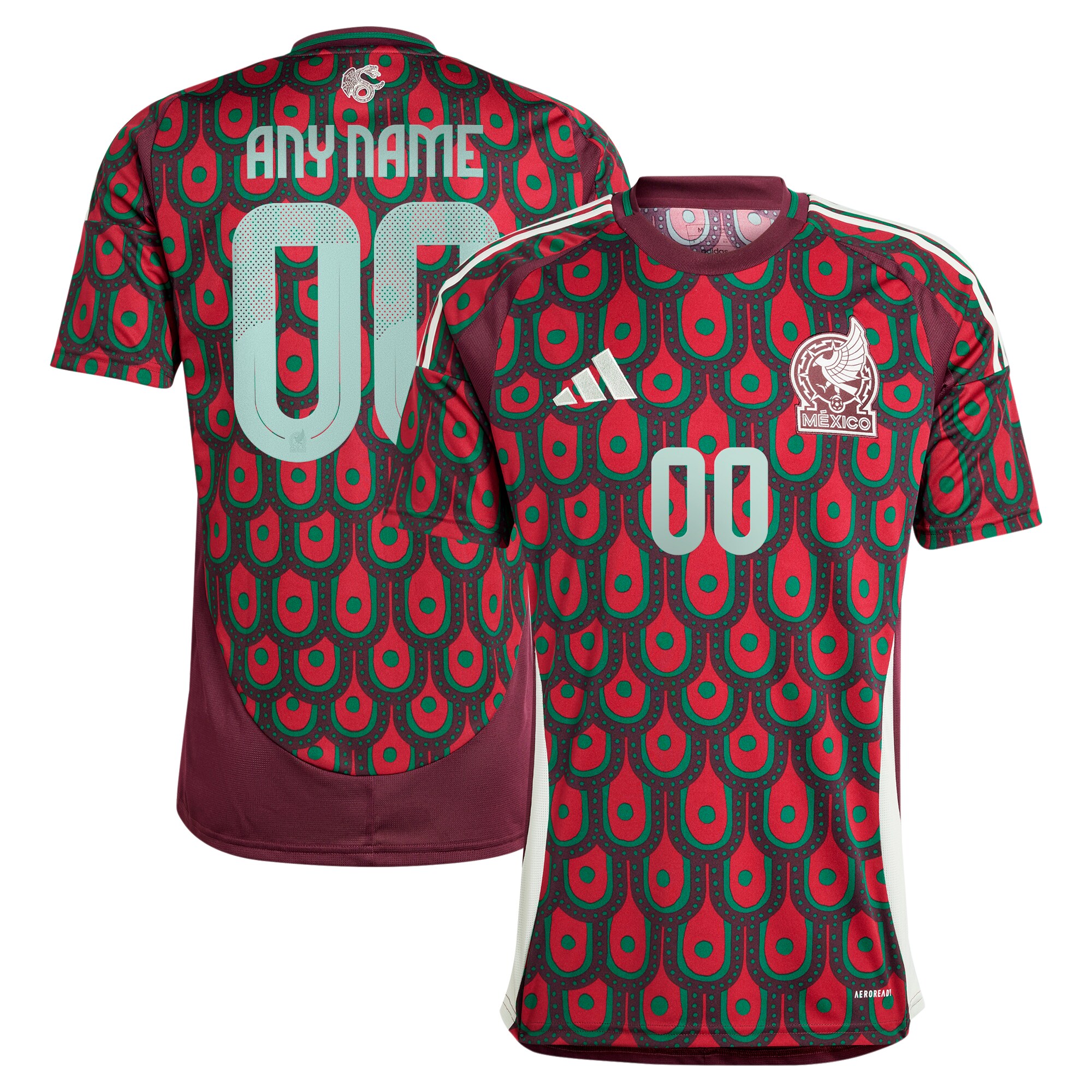 Explore mexico national team adidas 2024 home replica custom jersey – burgundy – England World Cup Kits and Jerseys