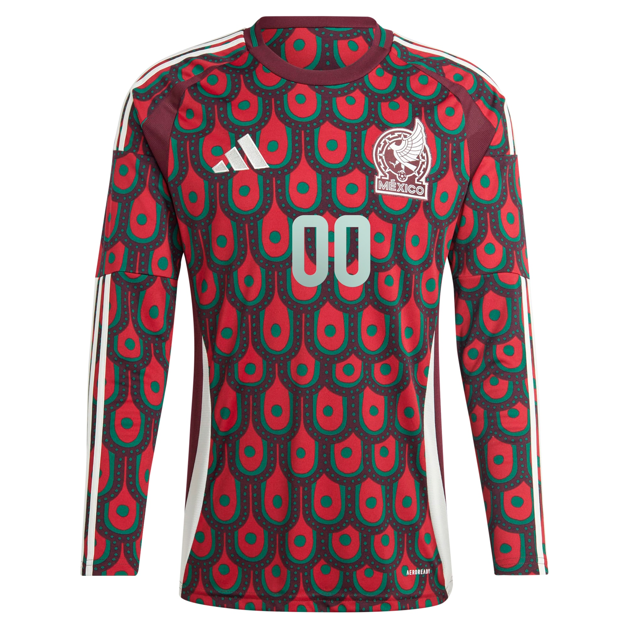 Explore mexico national team adidas 2024 home replica custom long sleeve jersey – burgundy – England World Cup Kits and Jerseys