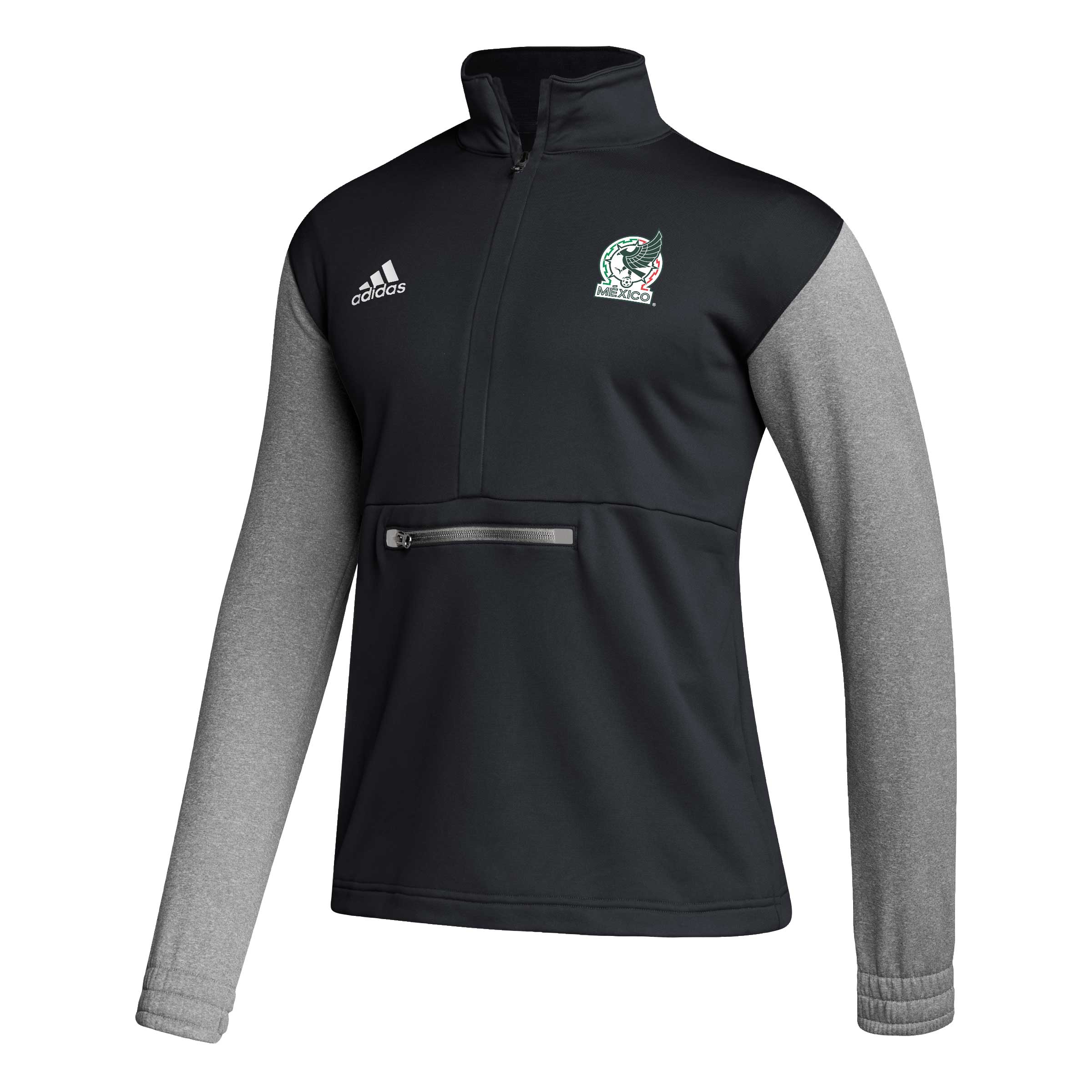 Explore mexico national team adidas crest long sleeve half-zip top – black – England World Cup Kits and Jerseys