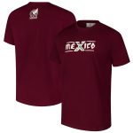 Explore mexico national team heritage heavy relaxed fit t-shirt – burgundy – England World Cup Kits and Jerseys