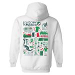 Explore mexico national team vive la fete women8217s impressions artwork pullover hoodie – white – England World Cup Kits and Jerseys