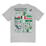 Explore mexico national team vive la fete women8217s impressions artwork t-shirt – heather gray – England World Cup Kits and Jerseys