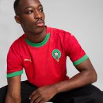 Explore morocco national team puma 2025 home replica jersey – red – England World Cup Kits and Jerseys