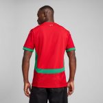 Explore morocco national team puma 2025 home replica jersey – red – England World Cup Kits and Jerseys