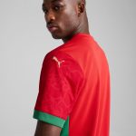 Explore morocco national team puma 2025 home replica jersey – red – England World Cup Kits and Jerseys