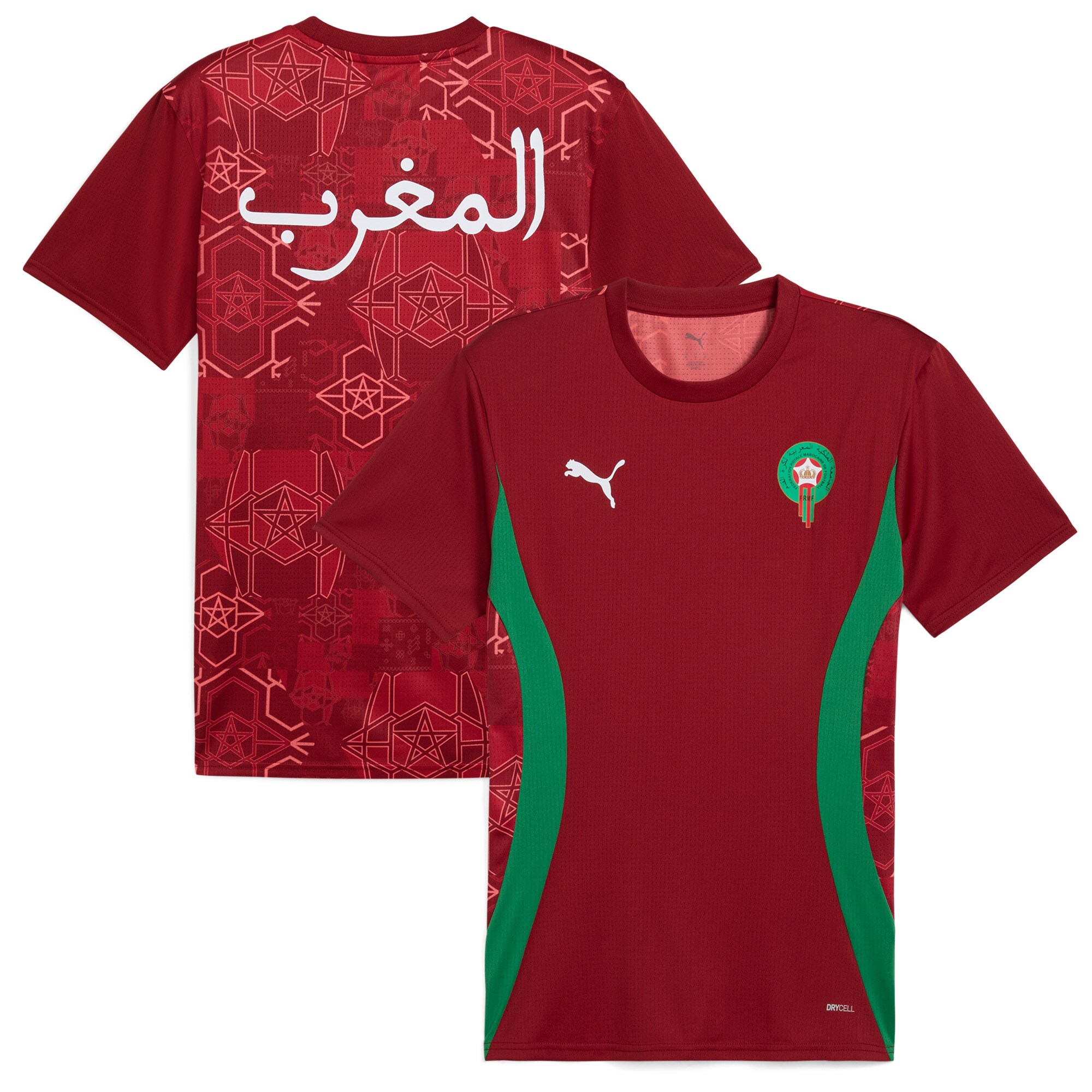 Explore morocco national team puma 2025 pre-match jersey – red – England World Cup Kits and Jerseys