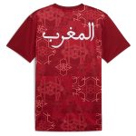 Explore morocco national team puma 2025 pre-match jersey – red – England World Cup Kits and Jerseys