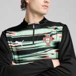 Explore portugal national team puma 2025 pre-match quarter-zip top – black – England World Cup Kits and Jerseys
