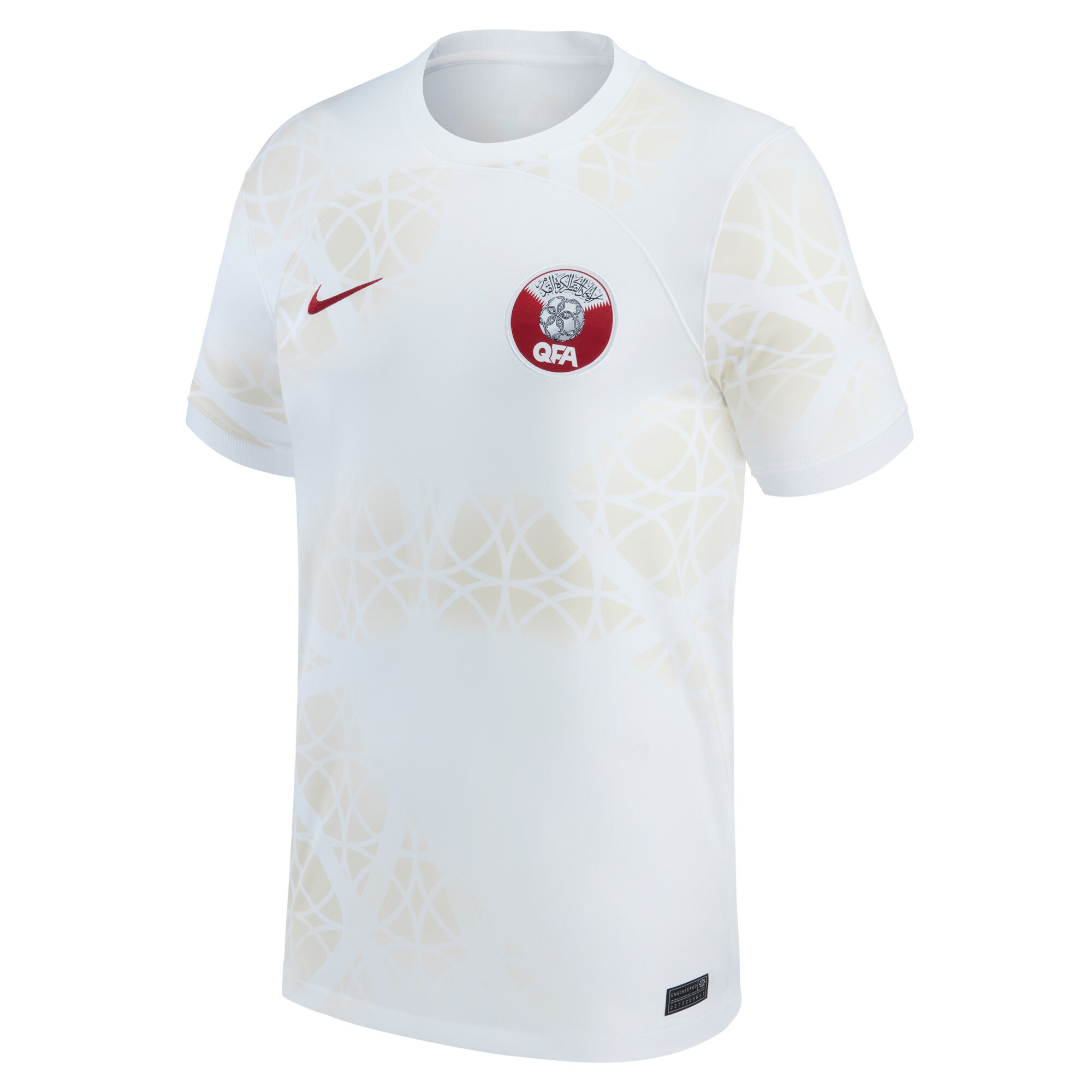 Explore qatar national team nike 202223 away replica jersey – white – England World Cup Kits and Jerseys