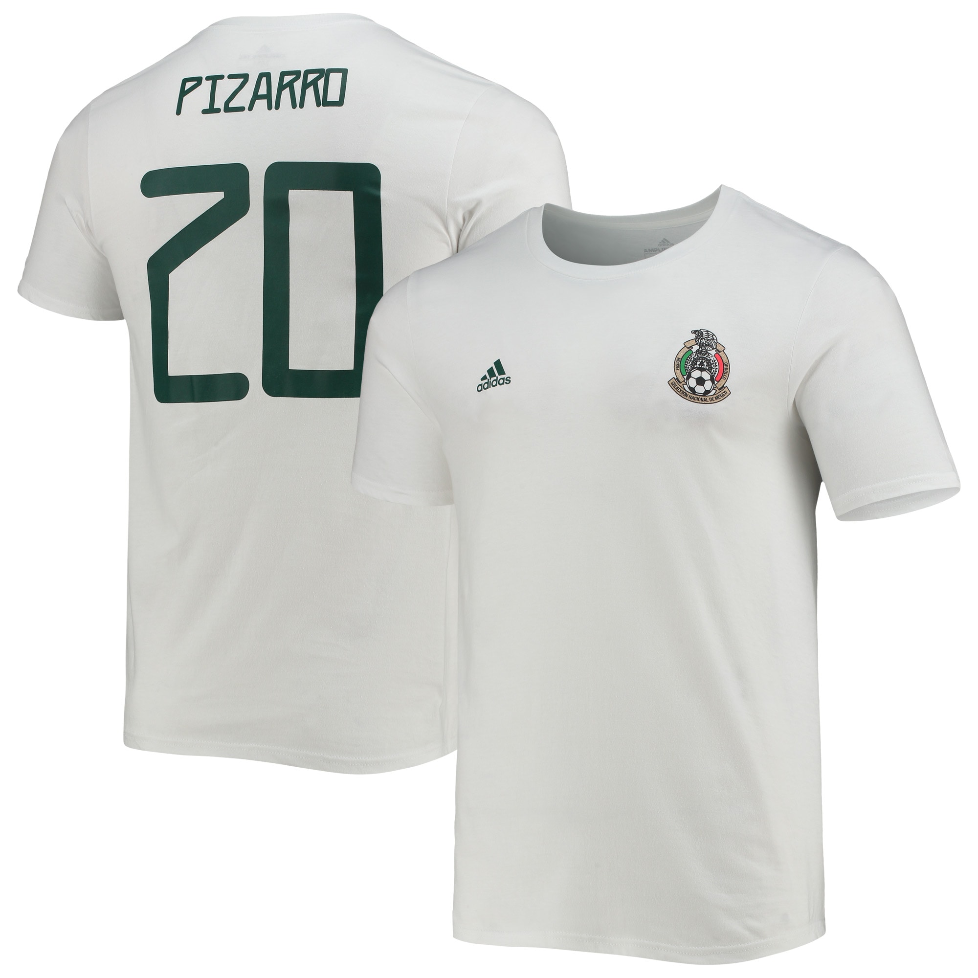 Explore rodolfo pizarro mexico national team adidas amplifier name amp number t-shirt – white – England World Cup Kits and Jerseys