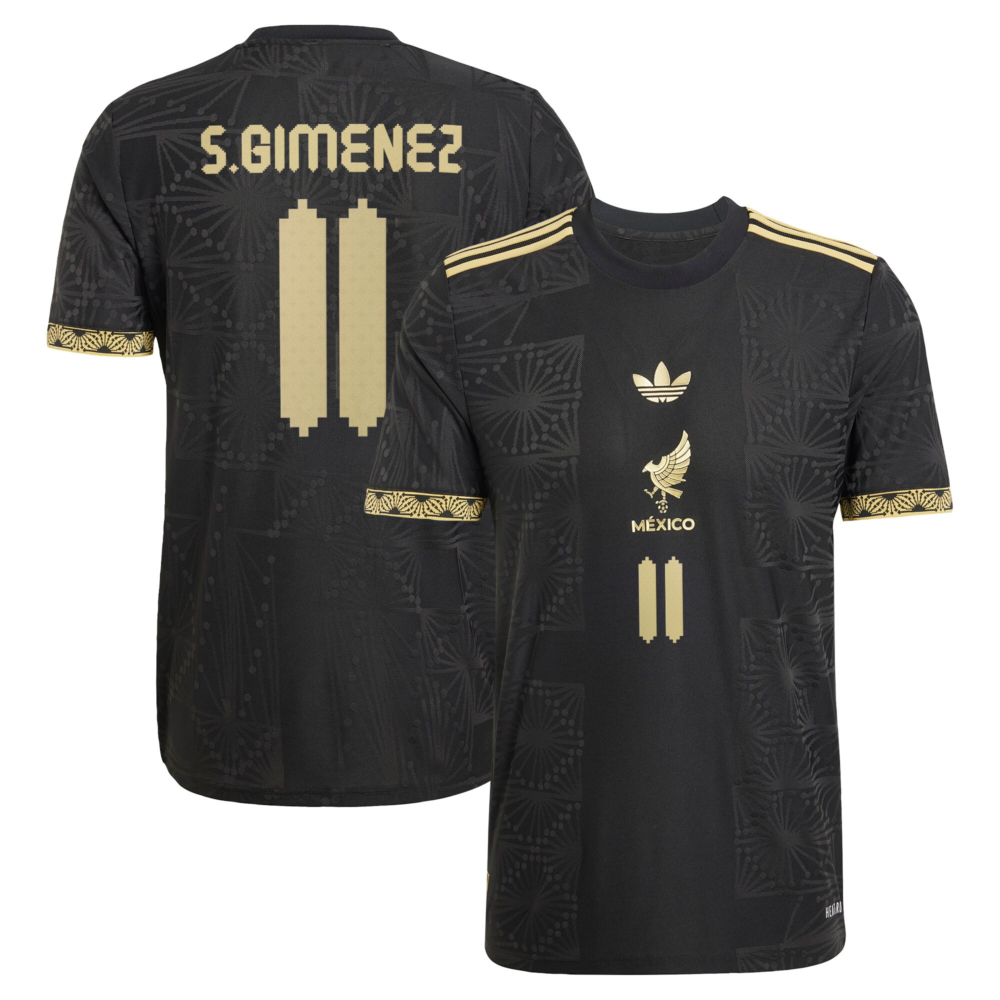 Explore santiago gimenez mexico national team adidas 2025 third authentic player jersey – black – England World Cup Kits and Jerseys