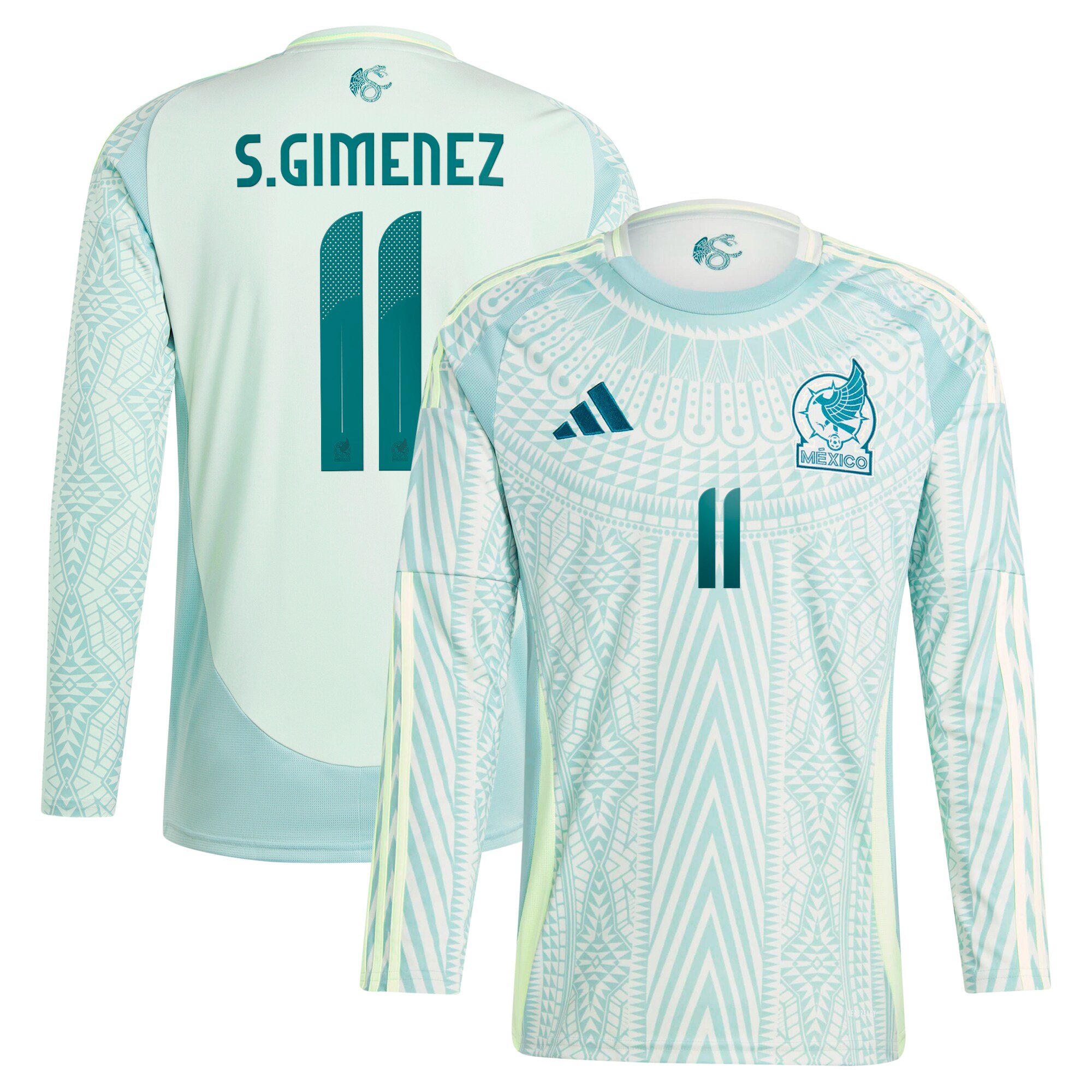 Explore santiago giménez mexico national team adidas 2024 away replica player long sleeve jersey – green – England World Cup Kits and Jerseys