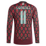 Explore santiago giménez mexico national team adidas 2024 home replica player long sleeve jersey – burgundy – England World Cup Kits and Jerseys