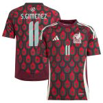 Explore santiago giménez mexico national team adidas youth 2024 home replica player jersey – burgundy – England World Cup Kits and Jerseys