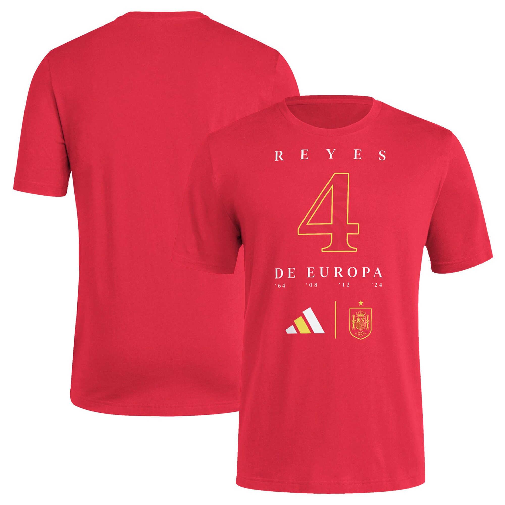 Explore spain national team adidas 2024 european champions t-shirt – red – England World Cup Kits and Jerseys