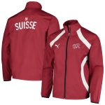 Explore switzerland national team puma 2024 pre-match full-zip hoodie jacket – red – England World Cup Kits and Jerseys