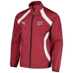 Explore switzerland national team puma 2024 pre-match full-zip hoodie jacket – red – England World Cup Kits and Jerseys
