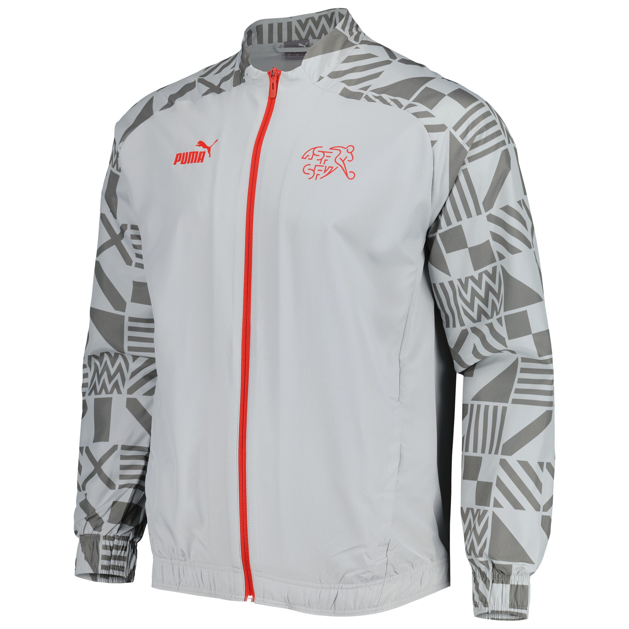 Explore switzerland national team puma pre-match raglan full-zip training jacket – gray – England World Cup Kits and Jerseys
